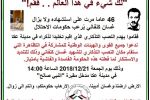 تظاهرة احتجاجية على هدم الاحتلال للنصب التذكاري للشهيد غسان كنفاني في عكا