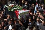  نابلس: تشييع جثمان الشهيد حنني في بلدة بيت فوريك
