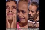 فيديو:أب يفاجئ أبنائه بخبر وفاة والدتهم على الهواء