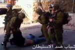 بالفيديو ..جنود الاحتلال ينكلون بشاب في الخليل 