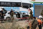 إصابة 19 جنديا إسرائيليا في انقلاب حافلة بالنقب