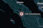 زلزال بقوة 6 درجات يضرب غربي إندونيسيا