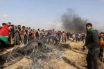 شهيد ومئات الاصابات برصاص الاحتلال الاسرائيلي في مسيرات العودة بقطاع غزة