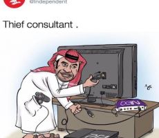  كاريكاتير لـ'الإندبندنت' البريطانية يسخر من حصار قطر واستهداف 'بي ان سبورتس'!