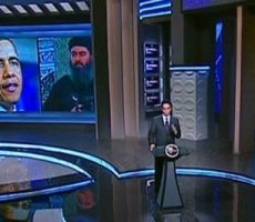 داعش تهدد بقطع راس اوباما وتحويل امريكا الى اقليم اسلامي..! فيديو