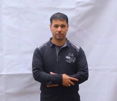 الأسير عبد الوهاب الأطرش من محافظة الخليل بعد اعتقال خمسة عشر عاماً يتنسم هواء الحرية