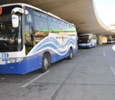 بالفيديو:الاحتلال يصادر 8 حافلات في نابلس