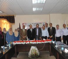 جامعة الأمة وغرفة تجارة غزة تنظمان ورشة عمل حول الكايزن