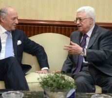 بعد لقاء الرئيس عباس ..فابيوس: أفكارنا لقيت دعما من الفلسطينيين