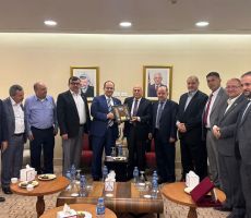 إتحاد رجال الأعمال الفلسطينيين يناقش العلاقات الإقتصادية المحورية بين الأردن وفلسطين