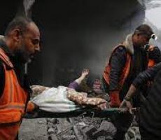 الصحة بغزة: 11 شهيد و50 اصابة بقصف اسرائيلي في محيط المشفى الاماراتي برفح
