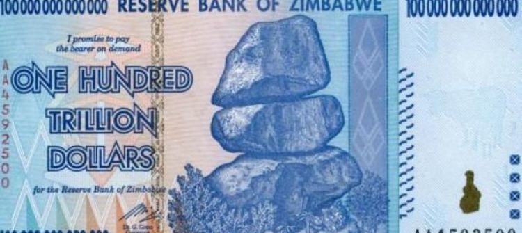 الدولار الأميركي = 35 مليون مليار دولار زيمبابوي