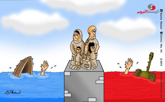 كاريكاتيرالوسط اليوم..أسامة نزال