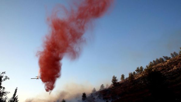 شاهد الفيديو:'إسرائيل تحترق' على مواقع التواصل الاجتماعي