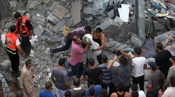 مركز حقوقي دولي : الجيش الاسرائيلي ارتكب 56 مجزرة في قطاع غزة