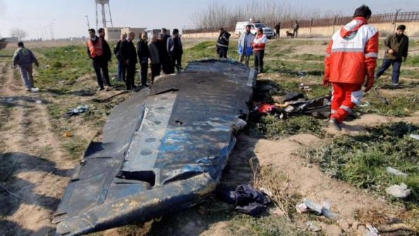 إيران: الطائرة الأوكرانية أُسقطت بخطأ بشري