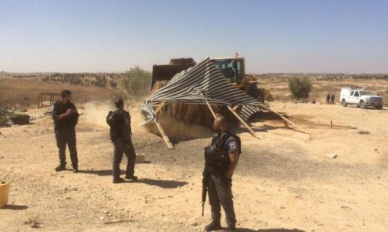 الاحتلال يهدم قرية العراقيب للمرة الـ145