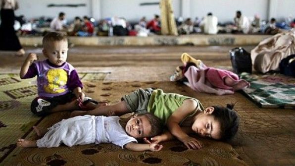 سوريا:مليون طفل نزحوا هربا من الصراع