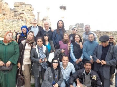 عودة آمال عوّاد رضوان وهيام قبلان من الملتقيات الثقافية المغربية!