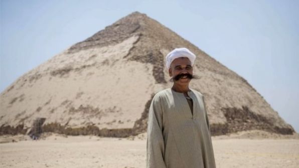مصر تفتح الهرم المنحني أمام الزائرين لأول مرة منذ أكثر من 50 عاما