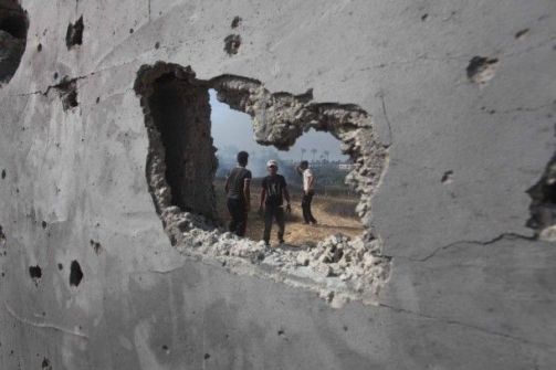  الاحتلال يطلق النار صوب منازل المواطنين شرق مدينة غزة 