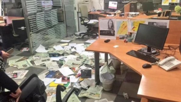 'العربية' تغلق مكتبها في لبنان واقتحام مقر 'الشرق الأوسط'
