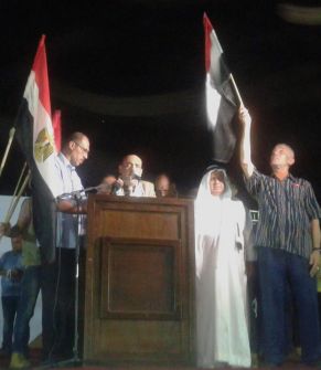 عشرات الآلاف تلبي دعوة الهيئة العليا لشئون العشائر بغزة تعاطفاً مع مصر