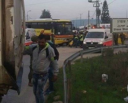 مصرع فلسطينية جراء حادث سير مع حافلة للمستوطنين