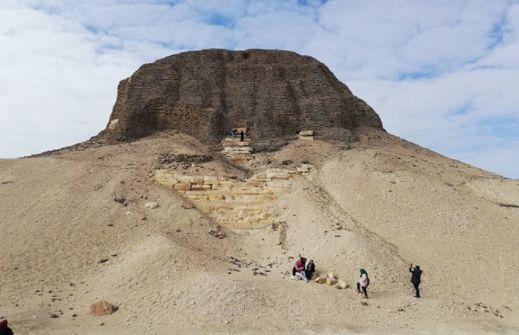افتتاح هرم اللاهون في مصر لأول مرة منذ اكتشافه في القرن التاسع عشر