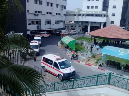 بسبب كورونا: اغلاق مجمع الشفاء الطبي في غزة 