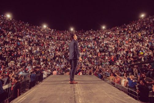 مهرجان جرش:محمد عساف يعيد الالق للمسرح الجنوبي بليلة من اجمل ليالي المهرجان