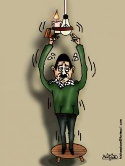 فلسطين و ...، ' سلك ' الكهرباء ...أحمد دغلس 