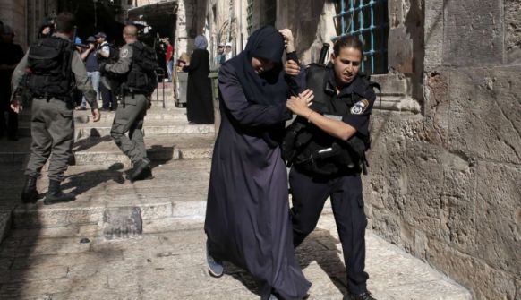 اصابة سيدة برصاص الاحتلال في القدس القديمة
