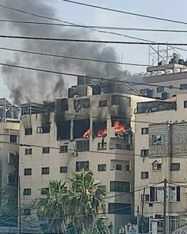شهيدان بقصف شقة سكنية في حي النصر بمدينة غزة من بينهما قياديي بارز في الجهاد