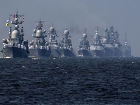 الأسطول الروسي في المحيط الهادئ في حالة تأهب قصوى