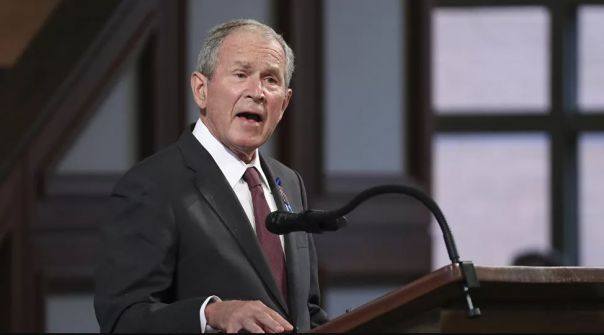 بوش الابن يعبر عن حزنه العميق بشأن الوضع في أفغانستان