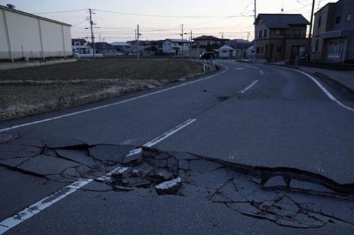مشاهد مرعبة .. زلزال قوي يضرب شرق اليابان - صور