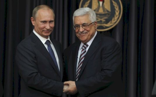 الرئيس عباس وبوتين يبحثان العلاقات الثنائية
