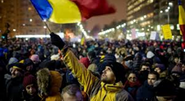 مظاهرات التغير بين'بوخارست'  وساحة التحرير ....حميد الحريزي