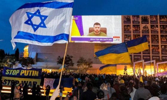 الرئيس الأوكراني يهاجم إسرائيل ويُشبه الحرب الراهنة بـ”المحرقة النازية”
